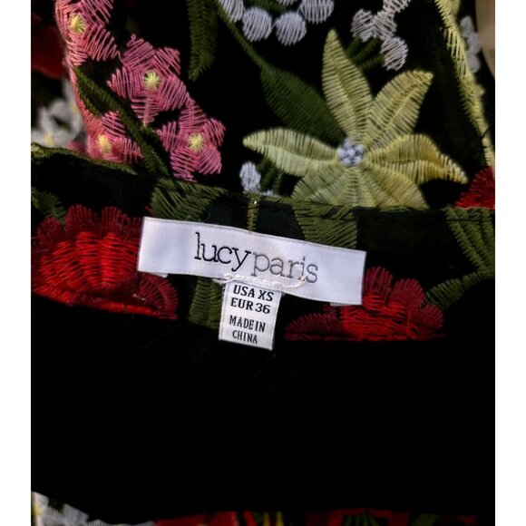 Lucy Paris Embroidered Mini Skirt – size XS - Picture 3 of 7